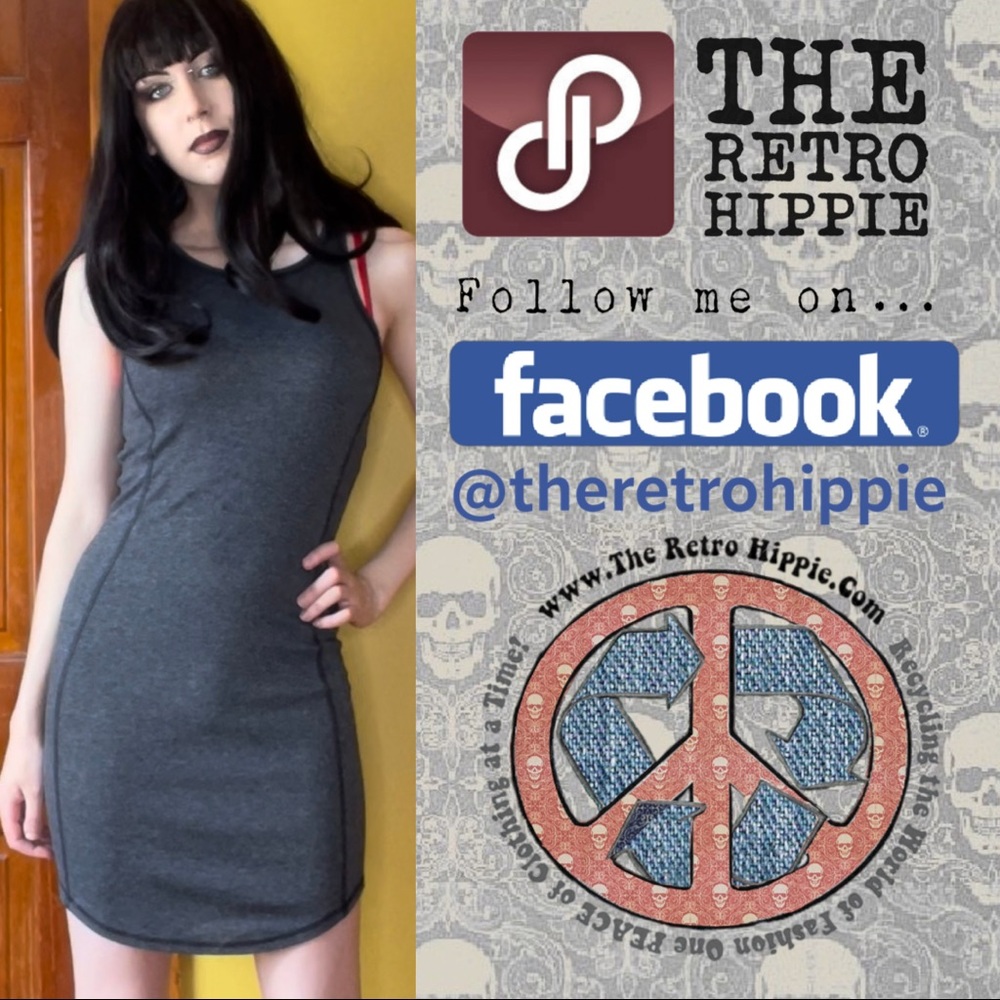 Gray Tank Racerback Dress - Picture 10 of 16